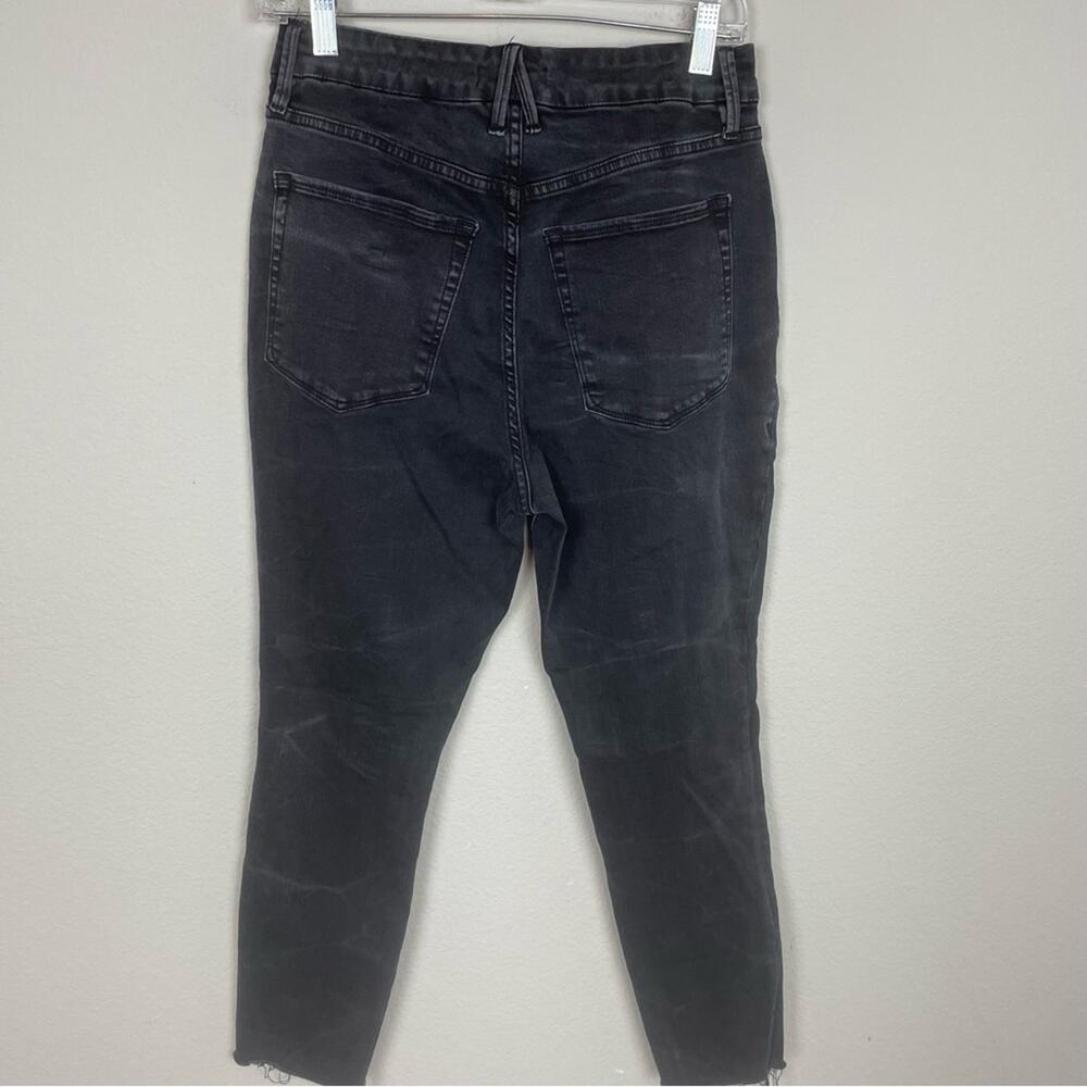 Good American Black Good Waist Skinny Jeans 12/31 - Picture 5 of 7